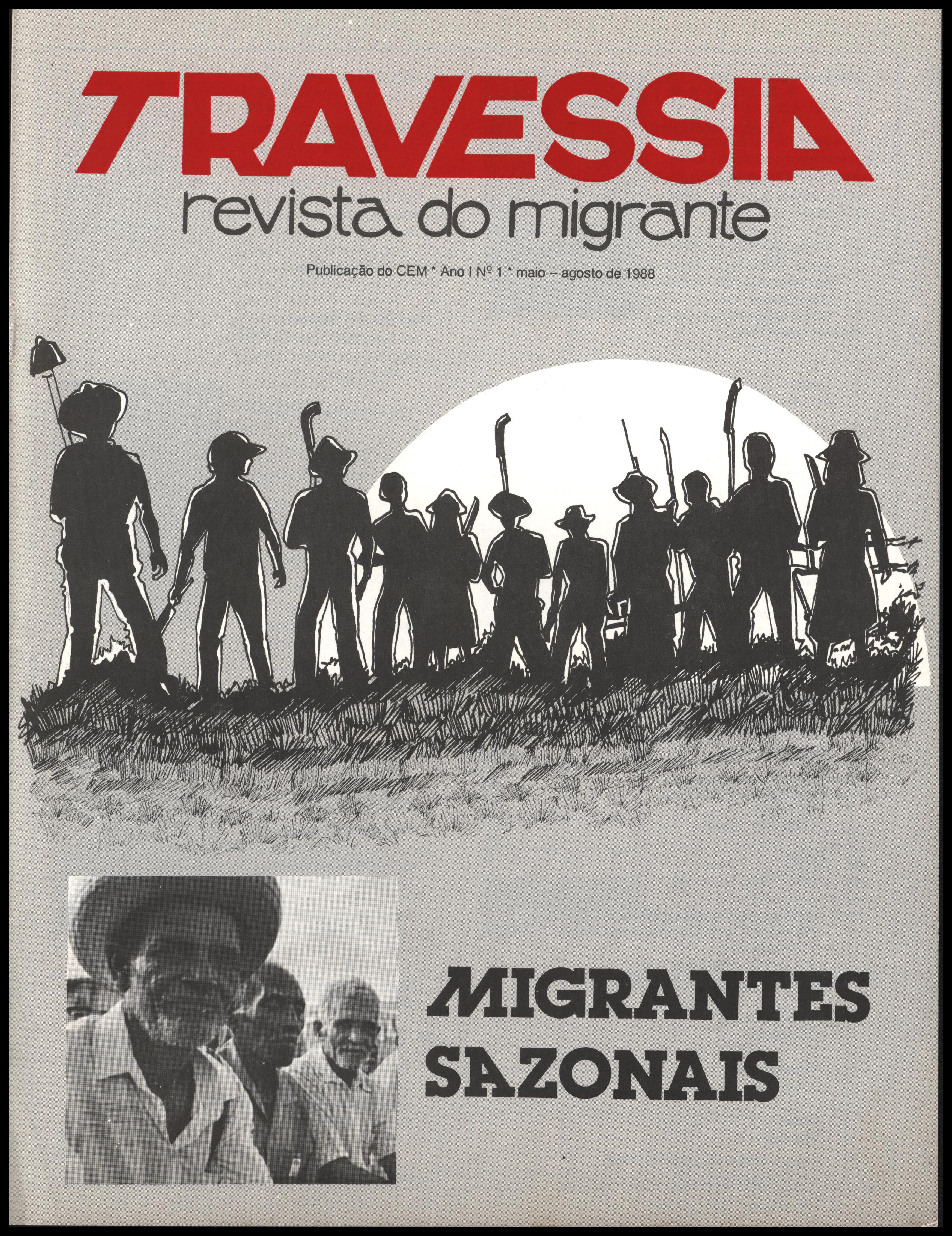 Capa da Revista Travessia